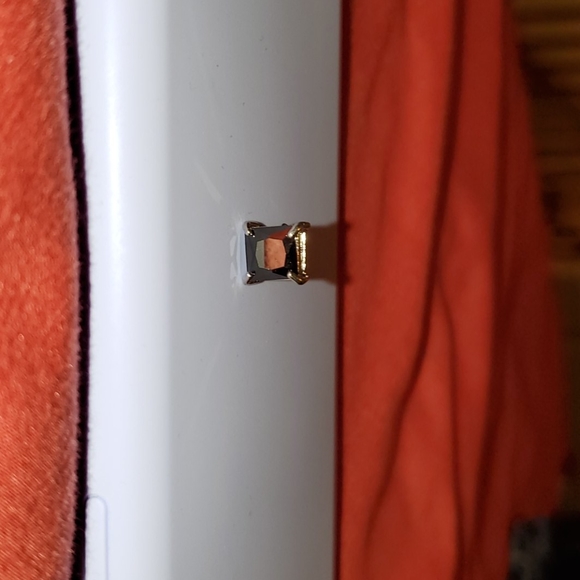 Black Crystal Sterling Silver - Picture 2 of 2